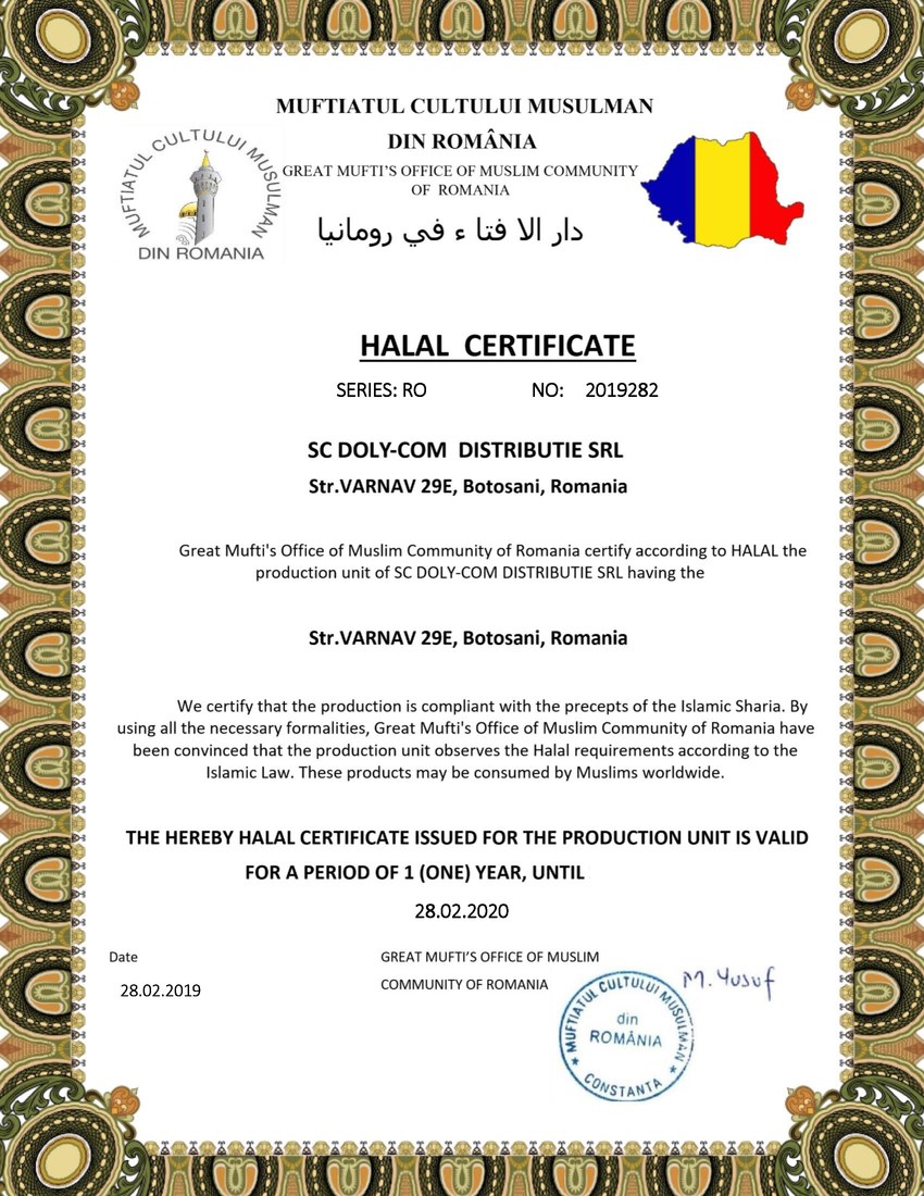 Certificat-HALAL